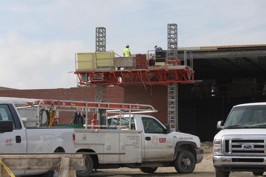 Crews continue to work diligently on the new elementary school. Completion is still scheduled for April of 2013.