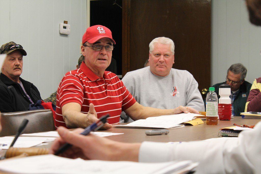 Alderman Frank Barrett pushes for a batting cage facility to be erected at Welfare Park.