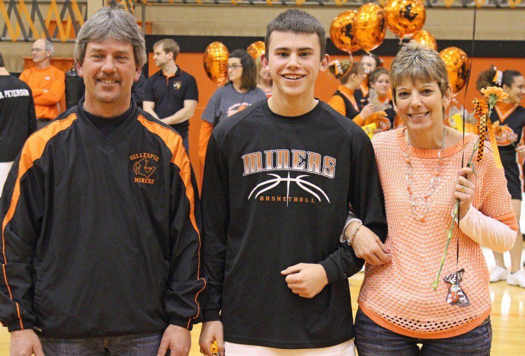 Chase Peterson, son of Pete and Jennifer Peterson.