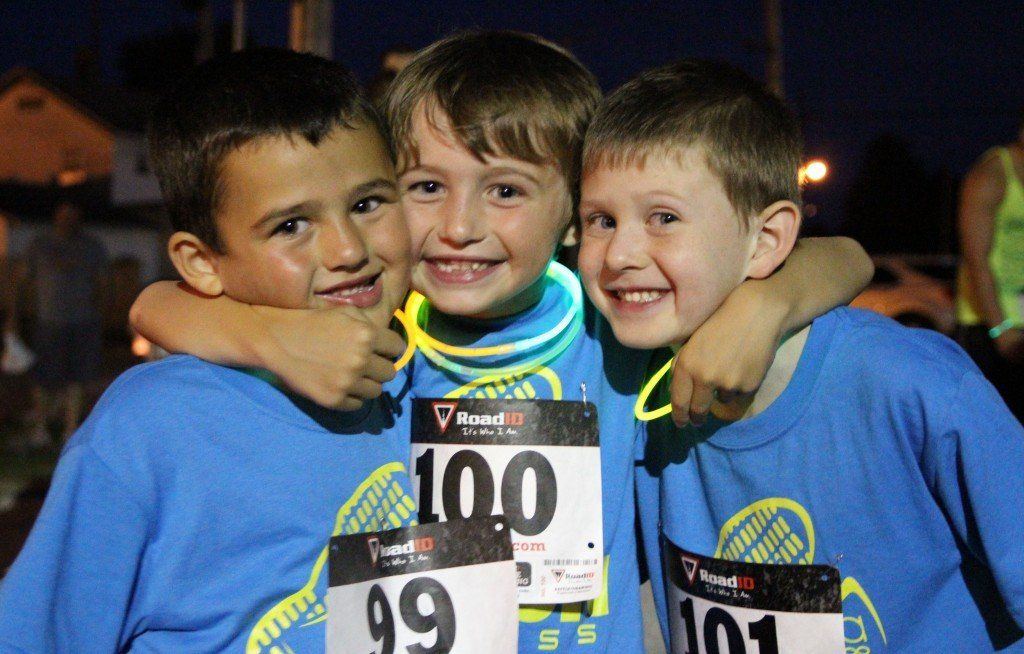 Youngsters had a blast last week at the GloRun held at Ageless. The race attracted more than 100 runners and over 200 people. 