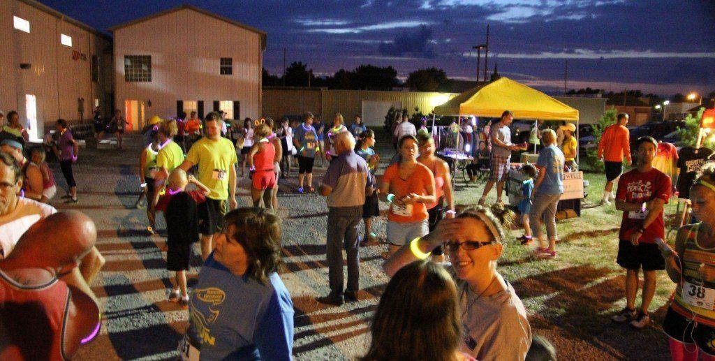 Over 100 participants turned out to take part in the GloRun on Saturday evening at Ageless. Organizers thanked the participants and supporters who came out to watch for the continued support.