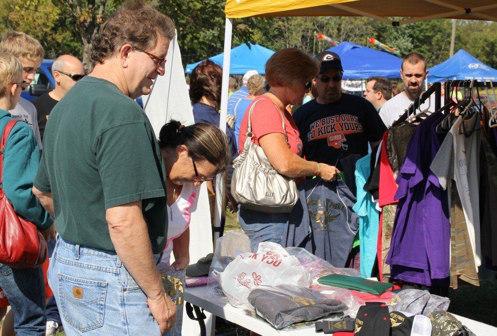 Fight the Fight was one of the most popular booths at CCCC's Fall Festival. Event organizers were very happy with the turnout Saturday saying it was one of the best attended events.