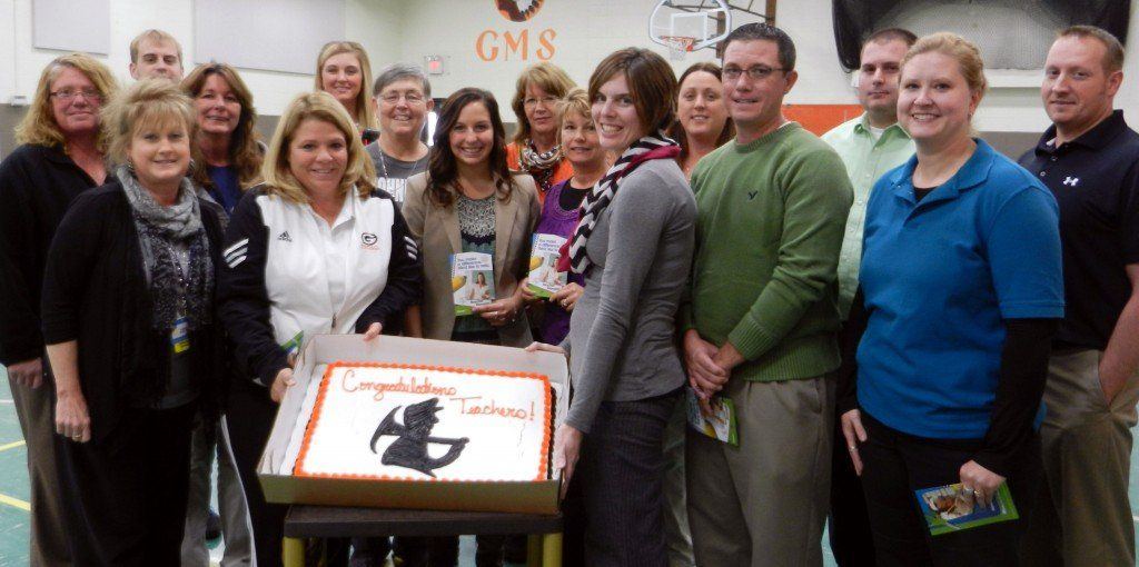 Walmarts around the country select schools to honor for their work they do with our children with 20- $50.00 gift cards to help offset cost in the classroom. This year, Walmart selected the Gillespie Middle School to receive these funds.