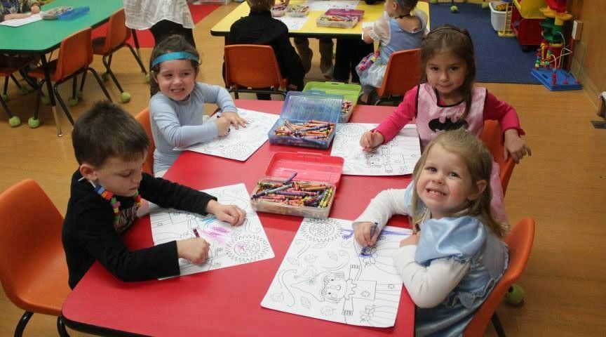Education Station Pre-K worked on drawing and coloring harvest related pictures this week. 