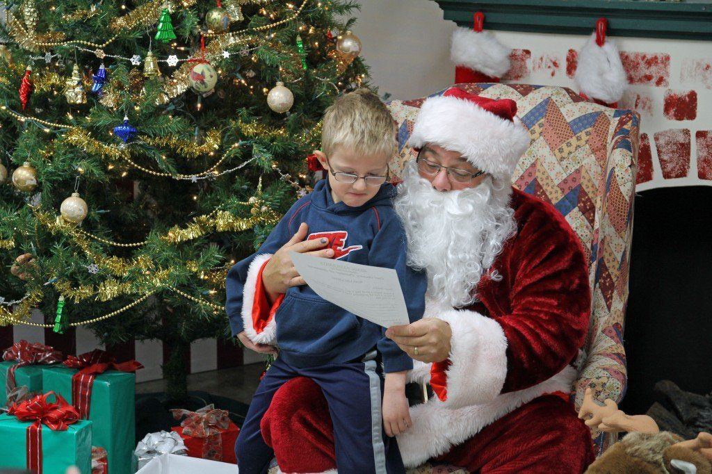 CCCC's annual Snack with Santa was once again a success with over 100 children turning out for the event.