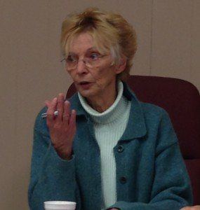 Mayor Sidar explains old business to the council 