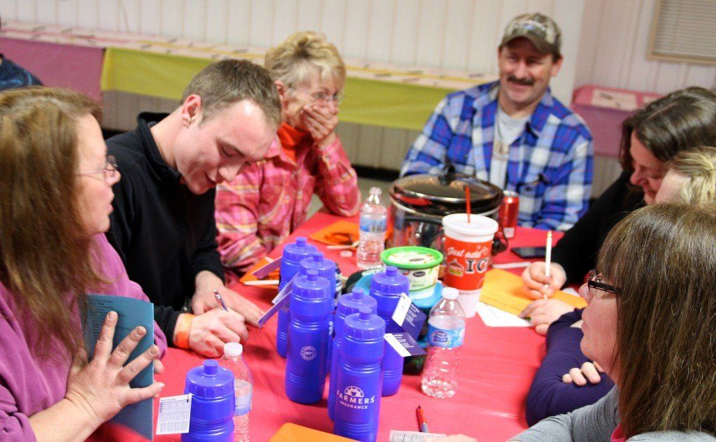 The Benld City Council pitched in to support the Partnership as the council gathered their own monies to put together a trivia night team.