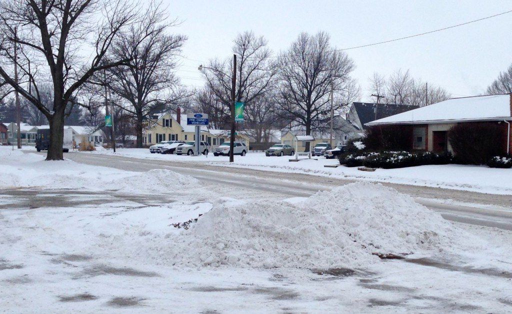 Another snowfall covered the area Friday with freezing rain expected to come early this week. Temperatures are expected to be over 50 by the end of the week though! 