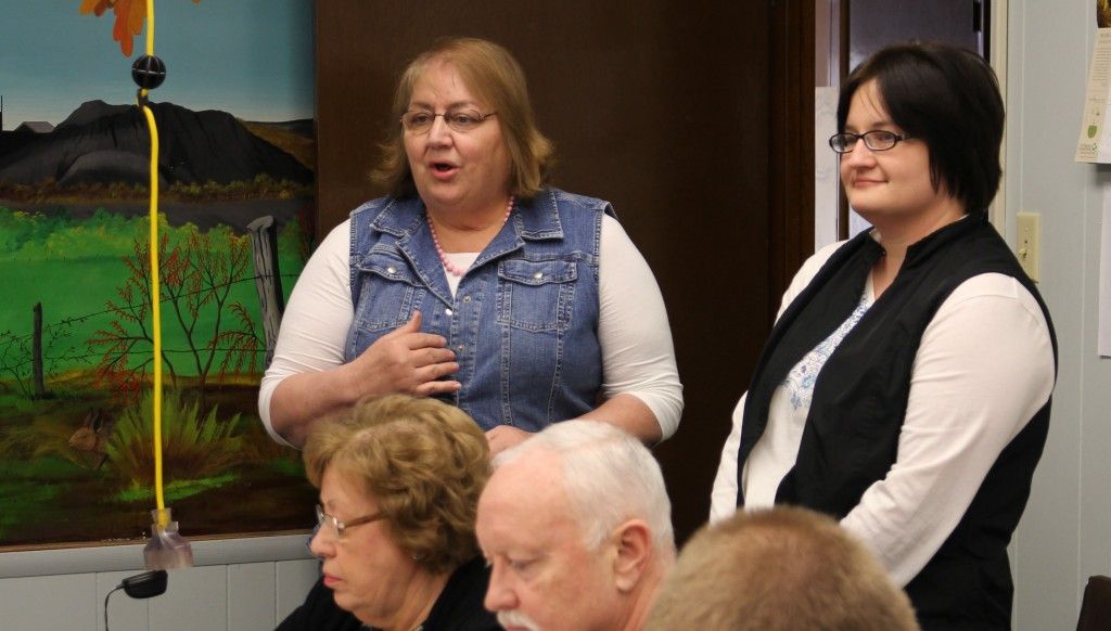 Ruth Loveless and Margie Brill, members of the CCCC, request the council to waive yard sale permits for April 12.