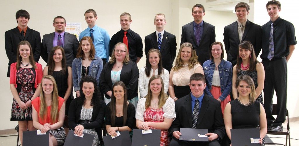 Gillespie High School's 2014 National Honor Society