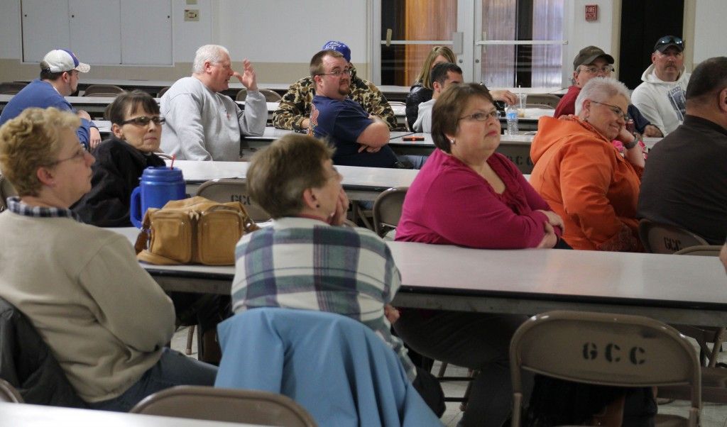 Around 50 citizens from the surrounding communities turned out at the Meth Awareness presentation by MERT and the Gillespie Police. 