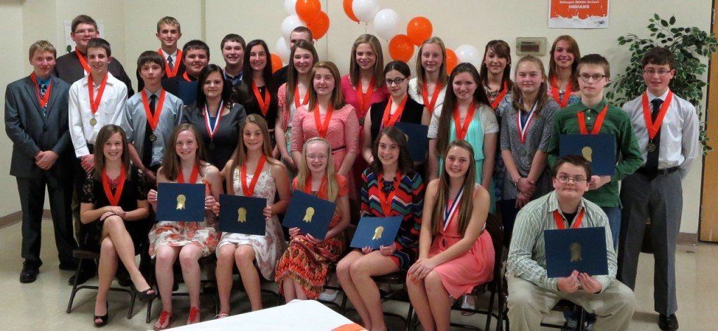 Gillespie Middle School recognized 29 students as honors during their annual Honor's Banquet last Monday. Read more here.