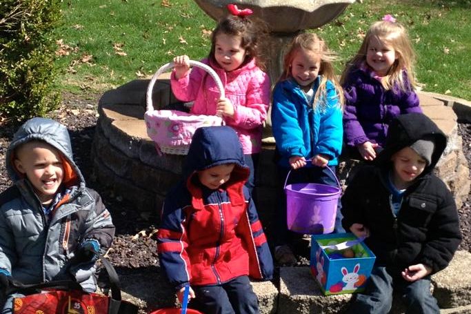 Students at Education Station Pre-K took part in an Easter Egg Hunt last Tuesday.