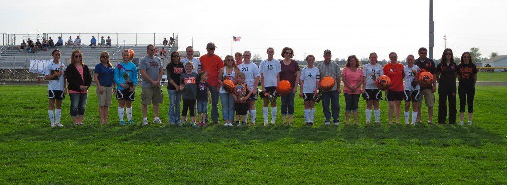 The Gillespie Lady Soccer program recognized their 8 senior players that will be graduating next weekend. Those players are Maiya Bertolis, Maddie Bierbaum, Casey Fellin, Zenan Hamilton, Ashlen Hayes, Ashlynn Jackson, Sami Ranger and Tyler Ross. 