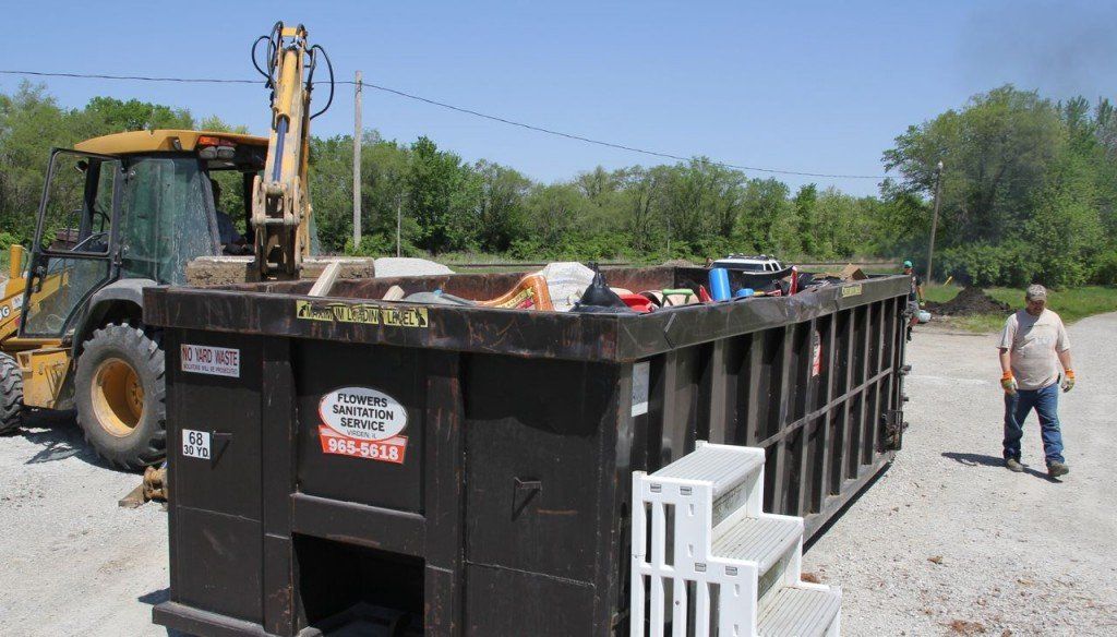 The City of Benld held a spring cleanup Saturday morning. Many citizens utilized the cleanup. 