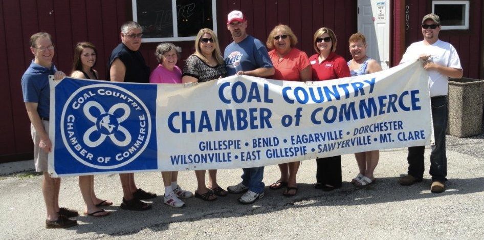 The Coal Country Chamber of Commerce welcomed their newest member and new owners of Bruhno's Inc, Stacey and Matt Bruhn, at 203 Fisher Ave. in Sawyerville. 