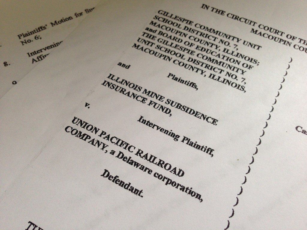 Gillespie CUSD #7 vs Union Pacific