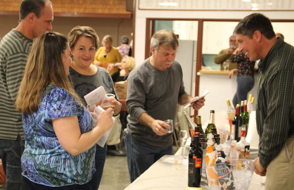 Nearly 150 people turned out to support the Benld Library Friday evening during the annual wine tasting event. 