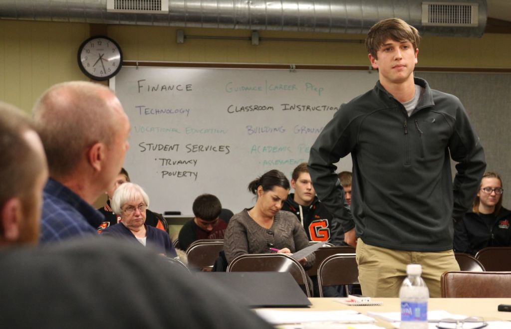 Bobby Carr represented the football team and asked the school board who the next coach would be and consideration to improve the practice and playing fields.