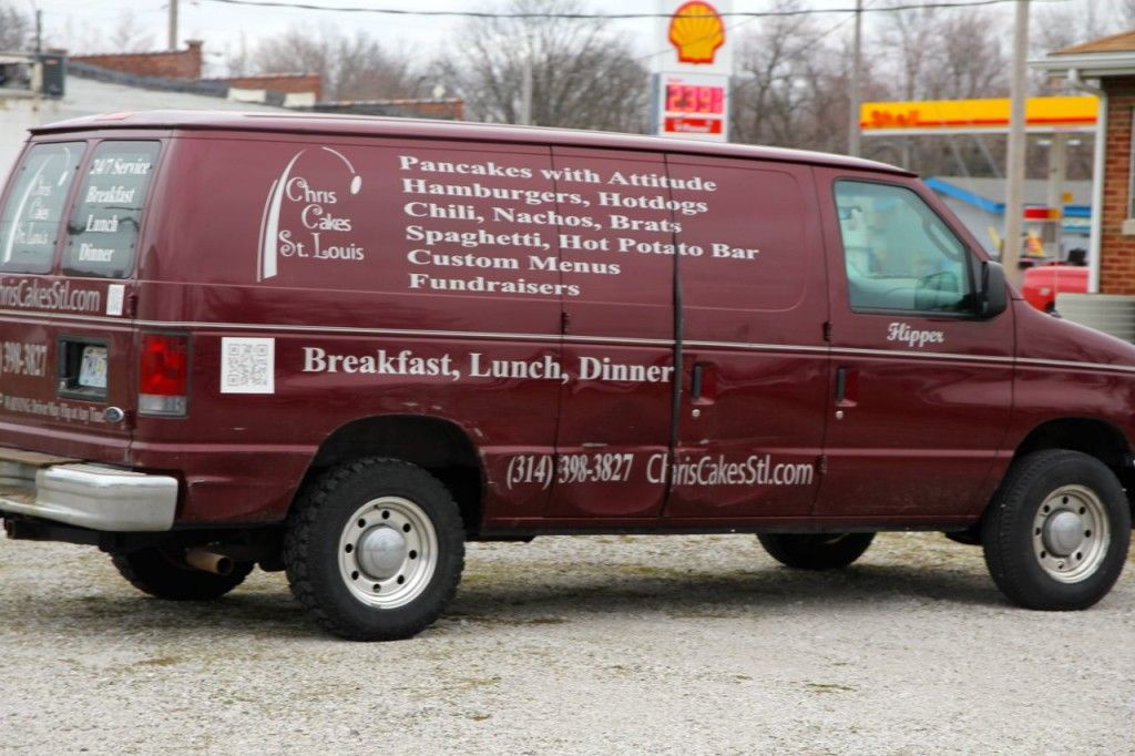 Chris Cakes takes care of the catering. 