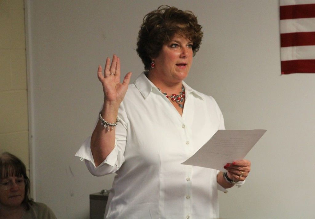 Annetta Veres was sworn in as Wilsonville President last week. Veres will serve a two year term.