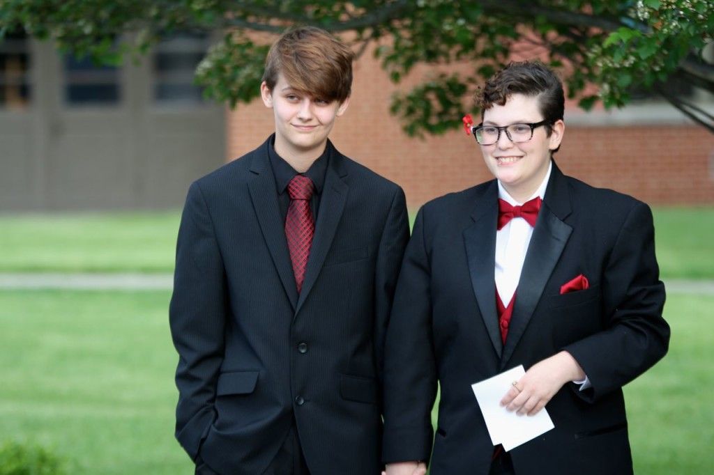 Bailey Hendricks and Seth Korunka