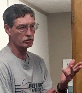 Police Chief Jim Zirkelbach appeared before the council to answer questions about overtime charges on his police report.